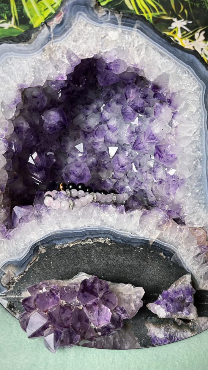 💜 Majestätische Amethyst-Druse aus Spanien 7 Nursesoulangel