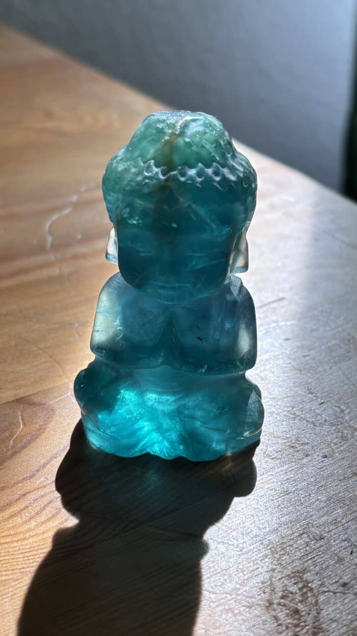 💚 Grüner Fluorit Buddha – Herzöffnung & Seelenklarheit 1 Nursesoulangel