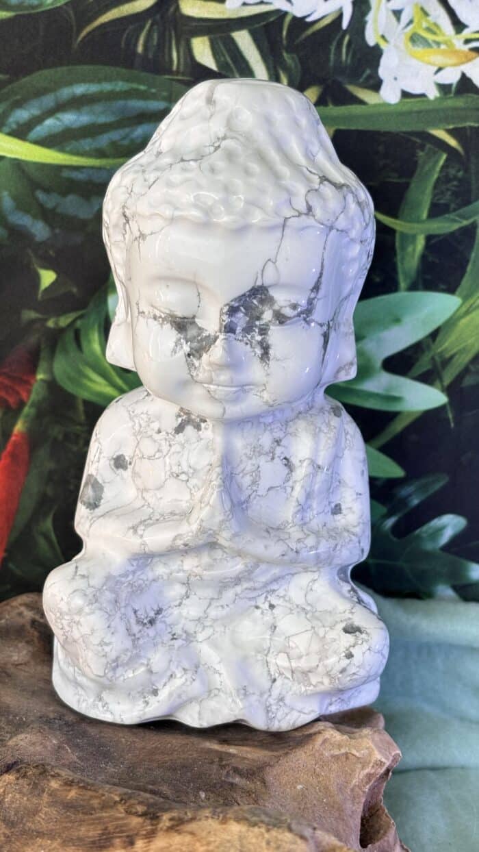 🕊️ XL Howlith Buddha – Ruhe. Klarheit. Seelenfrieden. 🕊️ 1 Nursesoulangel