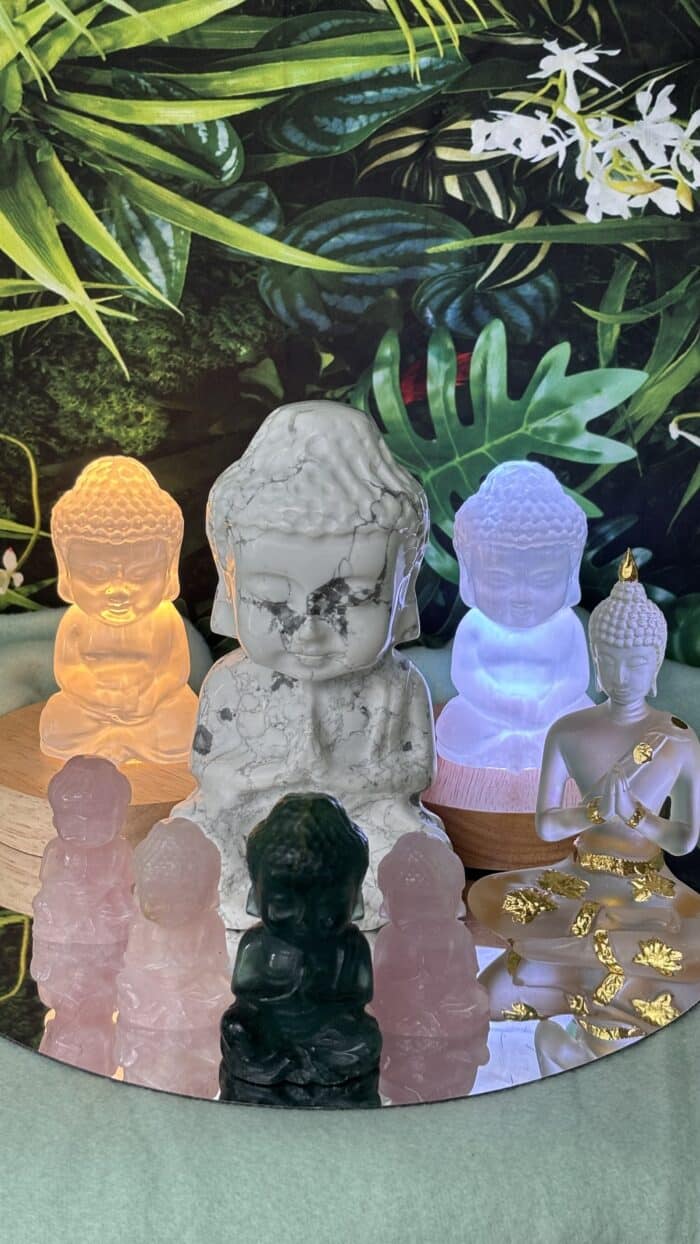 🕊️ XL Howlith Buddha – Ruhe. Klarheit. Seelenfrieden. 🕊️ 8 Nursesoulangel