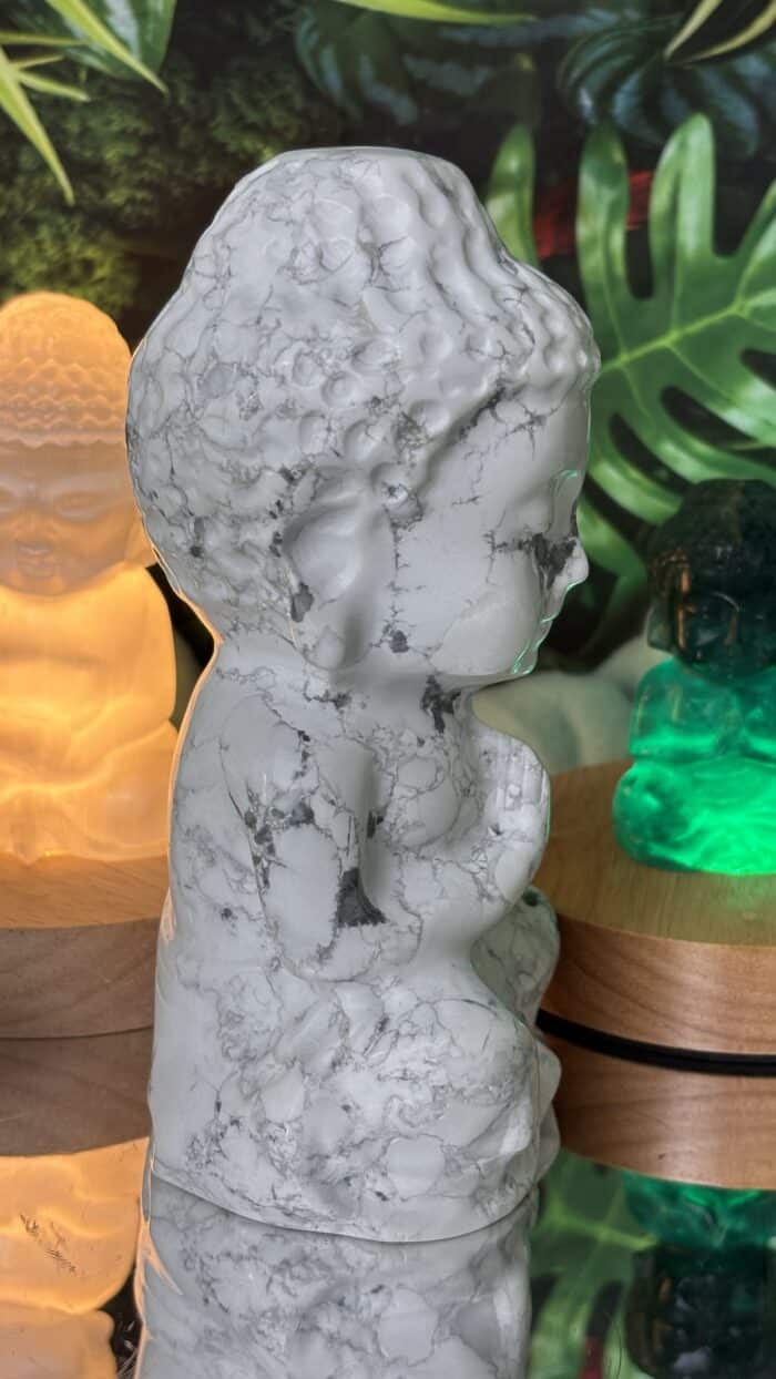 🕊️ XL Howlith Buddha – Ruhe. Klarheit. Seelenfrieden. 🕊️ 9 Nursesoulangel