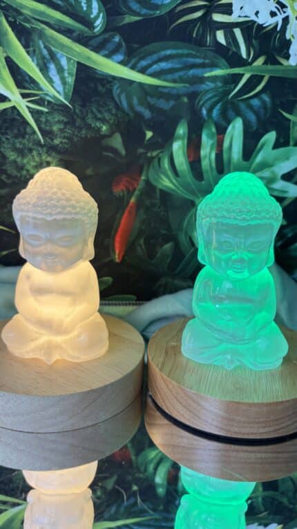 🙏 Weißer Selenit Buddha – Dein leuchtender Begleiter für inneren Frieden 💫