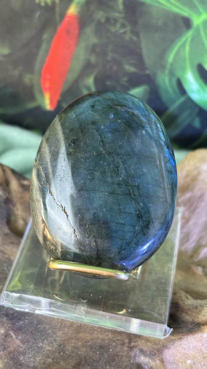 🌌 Labradorit Oval mit blauem Schimmer – Intuition. Schutz. Seelenmagie. 🌌 4 Nursesoulangel