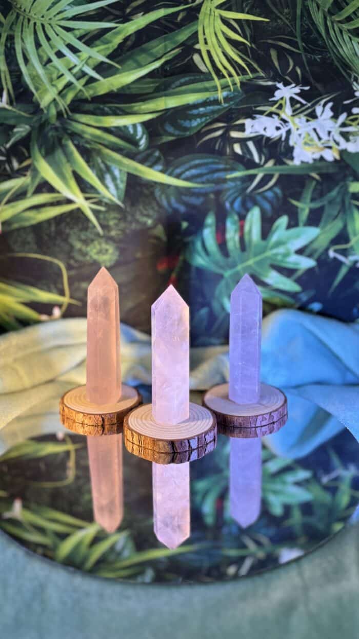 🌸 Rosenquarz Obelisk – Dein Herzöffner aus Stein 💗 6 Nursesoulangel