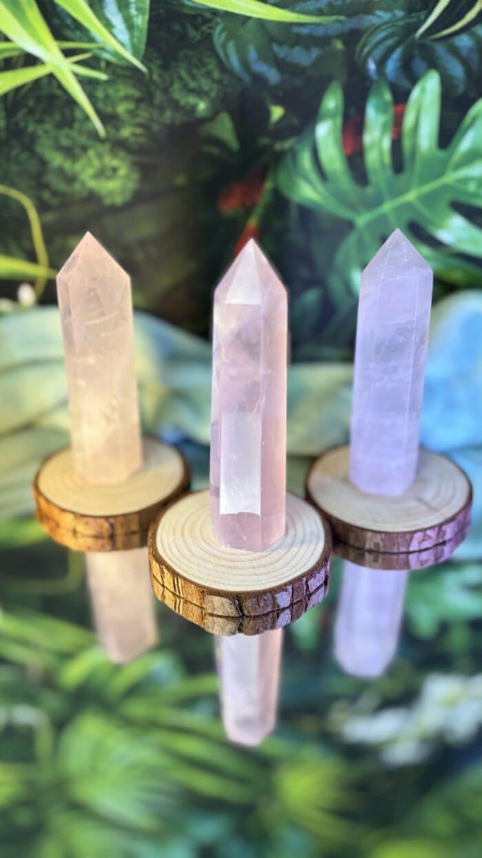 🌸 Rosenquarz Obelisk – Dein Herzöffner aus Stein 💗 1 Nursesoulangel