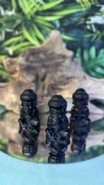 🖤 Magischer Obsidian Buddha (AA+ Qualität) – Unikat | 113,7 g | Höhe 6,5 cm – Bild 7