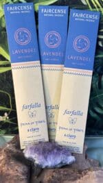 💜 Farfalla Anti-Stress Lavendel Räucherstäbchen – 10 Stück | 15 g