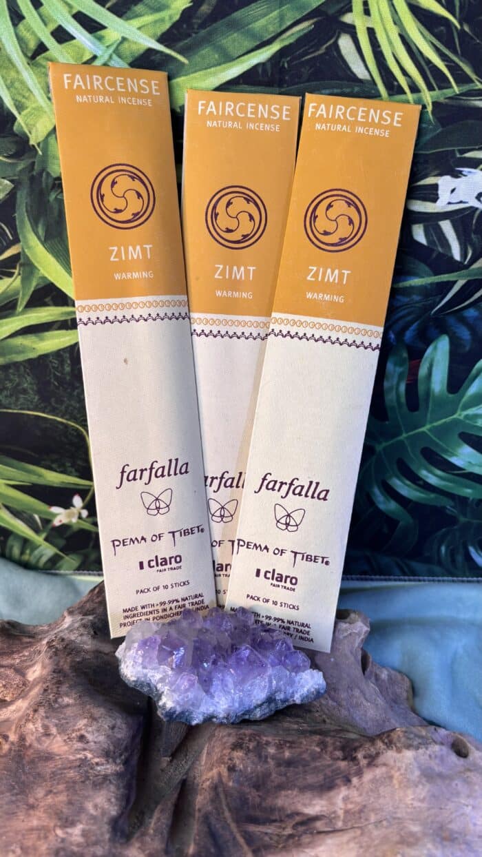 🪔 Farfalla Räucherstäbchen Zimt – mit Mandarinenöl | 10 Stück | 15 g – Bild 1