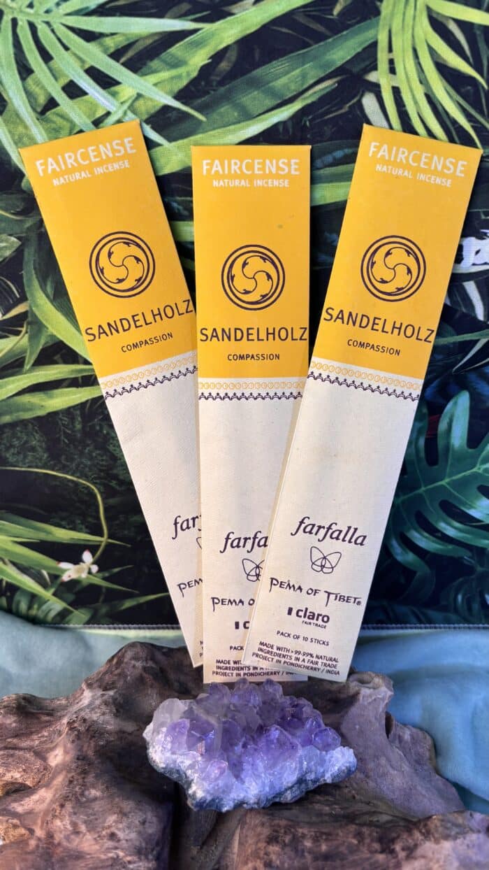 🪵 Farfalla Räucherstäbchen Sandelholz – 10 Stück | 15 g | FAIRCENSE-zertifiziert – Bild 2