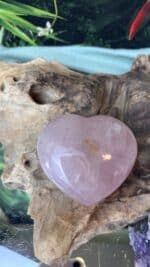 💗 XXL Rosenquarz Herz – Bild 6