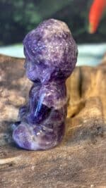 💜 Amethyst Buddha – Bild 2