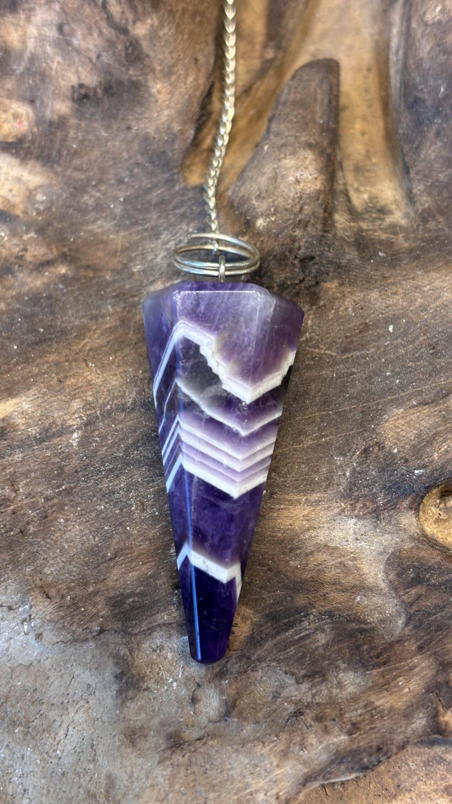 magisches Amethyst Pendel 💜 Magisches Amethyst Pendel 💜🔮 – Bild 1