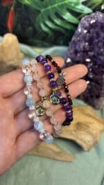 💎 Aquamarin & Angel Aura Armband 💎 – Bild 4