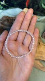 🤍 Bergkristall Edelstein Armband – handgefertigt – Bild 2