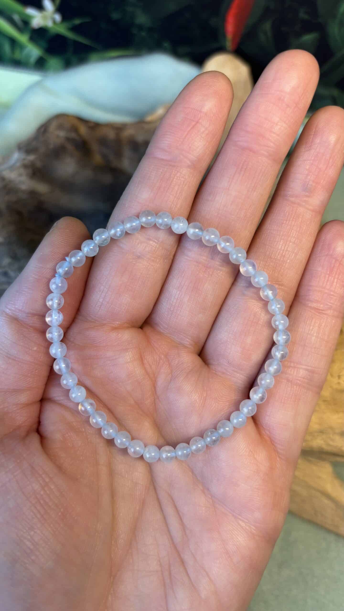 Edelstein Armband 💎 Aquamarin Edelstein Armband – handgefertigt 💎 – Bild 1