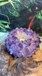 💜 Amethyst Teelichthalter 💜 – Bild 6