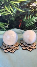 🌕 Magische Selenit-Kristallkugel – Bild 9