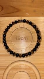 ✨ Schutzarmband Tigerauge & Turmalin – Seelenkreation von Nursesoulangel ✨ – Bild 4