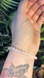 Rosenquarz Armband – Selbstliebe, Herzenswärme & sanfte Heilenergie 💗✨ – Bild 3