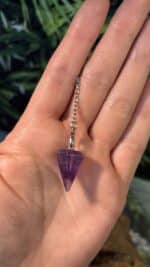 💜 Amethyst Pendel – handverlesen aus Idar-Oberstein 💜 – Bild 2